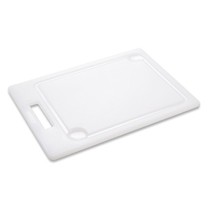 Tagliere polietilene 44x30cm rettangolare DEMOLLI Made in Italy manico multiuso Private Label Juice Groove - Product Image 1