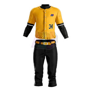 Uniformes Deportivos de Béisbol para Adultos con Jersey y Pantalones Transpirables de Ajuste Personalizado Diseñados para Deportes Escolares o de Equipo - Product Image 1