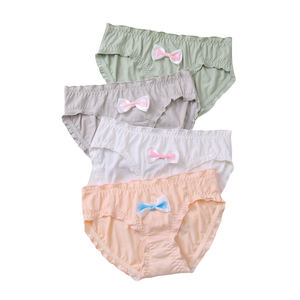 EVERGREEN Luxury Cotton Unisex Little Girls <b>Underwear</b> Set Wholesale Comfortable Breathable Eco-Friendly Seamless Quick Dry - Product Image 6