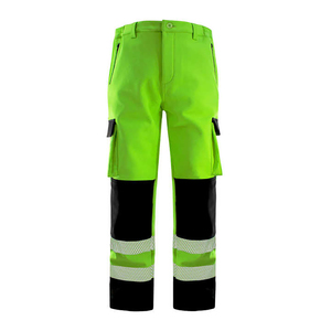 Custom Made CE Certified ANSI Class 3 Waterproof Breathable Safety Pants Reflective Visibility <b>LED</b> Flash Holster Workwear - Product Image 3