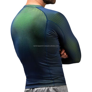 Nardon Apparel <b>Rash</b> <b>Guards</b> Long Sleeve <b>Rash</b> <b>Guards</b> Custom Bjj Mma Men Custom Design with logo <b>Women</b> - Product Image 2