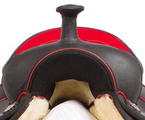 Selle de cheval en cuir synthétique de haute qualité Best-seller Western Barrel Racing Trail Selles Direct India-Disponible dans toutes les tailles - Product Image 5