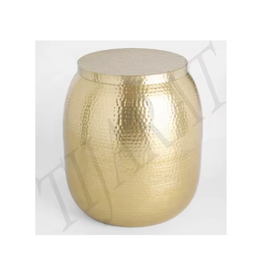 Offre spéciale Table d'appoint en verre de forme ronde Table d'appoint en verre Mobilier de salon Table basse en acier inoxydable - Product Image 2