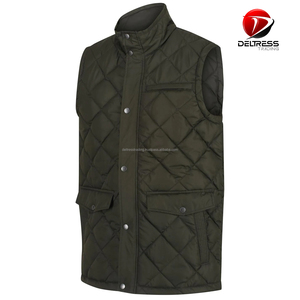 Vestes de qualité supérieure pour hommes à des prix abordables Vêtements décontractés Vestes pour hommes Gillets matelassés avec bouton avant - Product Image 1