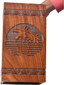 Handcrafted Tree of Life Rosewood Cremation Human <b>Ashes</b> <b>Box</b>/ Pets <b>Ashes</b> Engraved Handmade Wooden Burial Urn <b>Box</b> - Product Image 4