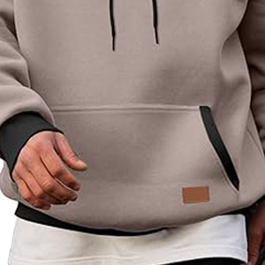 Veste à capuche décontractée pour hommes, sweat-shirt à fermeture éclair, vêtements de sport à la mode pour hommes, sweat à capuche pour hommes, vêtements de sport habillés - Product Image 3