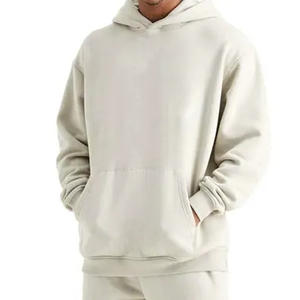 Conjunto deportivo de hombre, sudadera con capucha y pantalones de forro polar para invierno, estilo urbano, informal, deportivo, a la moda, OEM, venta al por mayor - Product Image 4