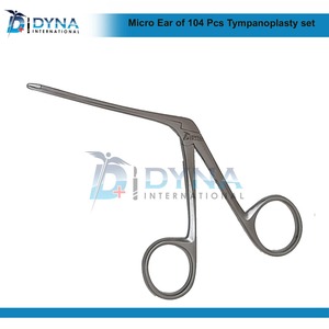 Ensemble d'instruments chirurgicaux pour tympanoplastie, 104 pièces, outils de microchirurgie auriculaire ORL, acier inoxydable allemand, QUALITÉ PREMIUM - Product Image 5