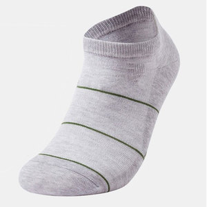 Bas quantité minimale de commande respirant et confortable chaussettes courtes nouveaux hommes classiques à la mode plaine tenue décontracté Polyester athlétique chaussettes courtes - Product Image 5