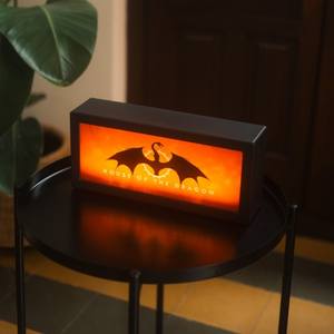Lampe LED House of the Dragon Targaryen avec abat-jour rouge, alimentation secteur - Product Image 4