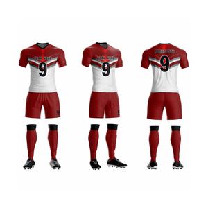 Sublimación completa Camiseta de fútbol de alta calidad Club personalizado Ropa de fútbol Equipos Diseño profesional Uniformes de fútbol - Product Image 4