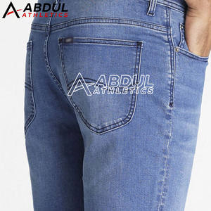 Shorts en jean personnalisés de dernière génération, vente en gros, vêtements décontractés, shorts en jean légers - Product Image 6