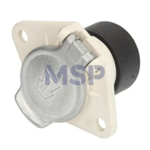 13-3129-027 - Aspock - PRISE AVANT - 7P - BLANCHE - FEMELLE - S - ISO 3731 - Pièces et accessoires pour remorques - MSP Export - Product Image 3
