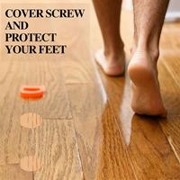 WQ Couvercles de vis pliants auto-adhésifs fiables pour une protection longue durée Appel esthétique Imperméable et écologique