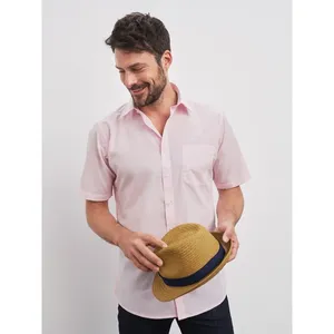 Camisa Polo de Manga Corta de Popelina Personalizada para Hombre para Artículos Promocionales - Product Image 1