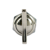 Serrure à came sans clé pour machines à sous et équipements de jeux d'arcade, cylindre ABA, serrure cylindrique en alliage de zinc chromé TW, 1000 pièces