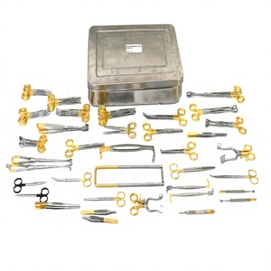 Juego de 66 Piezas de Instrumentos para Cirugía de Apendicitis y Hernia, Kit de Instrumentos Quirúrgicos Generales de Acero Inoxidable Reutilizables, CE ISO OEM - Product Image 1