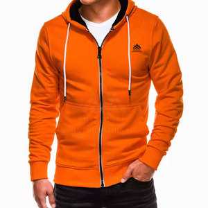 OEM Service Wholesale Best Design <b>Men</b> <b>Zipper</b> <b>Hoodies</b> Lightweight Solid Color <b>Men</b> <b>Zipper</b> <b>Hoodies</b> - Product Image 1