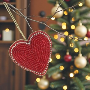 Stylish Handmade Eco-Friendly Zari Decorative Piece with <b>Beads</b> and Stones for Apparel and Home Decoration Keyring Charm - Product Image 4