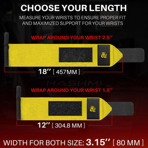 Professional Gym Wrist <b>Wrap</b> For Powerlifting Bodybuilding Cross Fit And Strength Support Training - Product Image 6