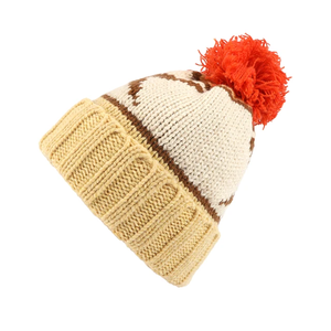 CUSTOMIZE Casual Soft Warm Bobble <b>Beanies</b> Unisex Adjustable Head Circumference 3D Embroidery Outdoor Activities Wholesale Design - Product Image 5