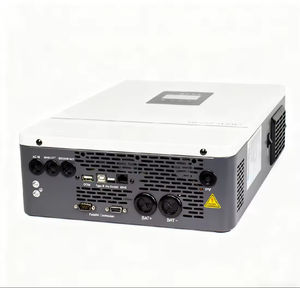 6200W 48V Off-Grid Hybrid <b>Solar</b> <b>Inverter</b> Dual MPPT Single Phase IP54 Rated LCD Display Lithium Battery Compatible 240Vac Output - Product Image 2