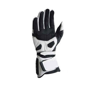 Gants de moto de course en cuir et fibre de carbone de qualité supérieure, design élégant à col court, respirants, compatibles écran tactile, pour le sport - Product Image 6
