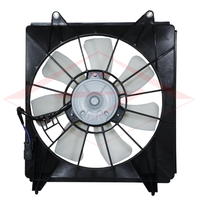 Ventilateur de radiateur automobile CHIN LANG TAIWAN pour ACCORD 4 cylindres 2.4L 08'~10' 12V OE 38615-R40-A01 38611-R40-A01 38616-R40-A01
