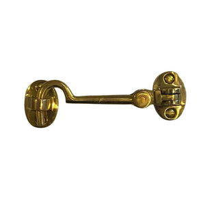 Crochet de cabine en laiton 2025 avec surface polie élégante, aspect élégant et résistance supérieure pour portes et cabines - Product Image 5