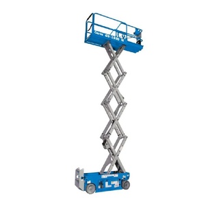 Elevador de tijera eléctrico duradero de 19 a 25 pies a la venta, ideal para tareas de alto alcance en espacios de trabajo estrechos - Product Image 1