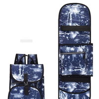 Sac de transport pliable pour skateboard, sac pour skateboard standard et longboard, sac à dos de skateboard tendance pour filles et garçons