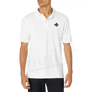 Kaos Polo Golf pria, desain terbaru gaya Dalaman dasar Formal untuk lelaki