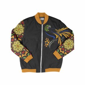 Blouson Bomber Personnalisé en Satin Coupe-Vent Respirant Style Urbain pour Sports d'Équipe Tendance avec Fermeture Éclair Impression par Sublimation Tissé Extérieur - Product Image 1