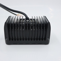 Phare de travail LED 5 pouces avec feux de jour (DRL) et clignotants pour tout-terrain 4x4, camion, SUV, VTT, UTV, tracteur, bateau, lumière de conduite blanc ambre 12-36V