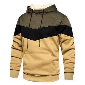 Sweat à capuche unisexe en polaire surdimensionné de haute qualité, personnalisé avec broderie, design uni, vêtements d'hiver en gros - Product Image 4