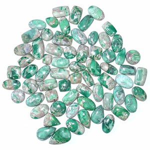 Cabochon en vrac de pierre précieuse variscite australienne naturelle de haute qualité au prix de gros - Product Image 4