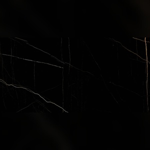 Carreaux de sol en céramique noire polie avec veinage or et blanc, surface moderne émaillée, utilisation intérieure et extérieure - Product Image 6