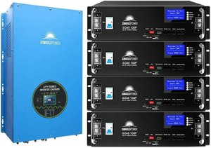 เครื่องแปลงไฟ SunGoldPower 12000W 48V แบบแยกเฟส คลื่นไซน์บริสุทธิ์ พร้อมเครื่องชาร์จ - Product Image 3