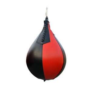 Balle de vitesse en cuir marron de qualité supérieure pour balle de frappe de vitesse de boxe balle de vitesse artisanale et précision avec Logo personnalisé - Product Image 1