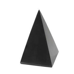 Pirámide alta de shungita sin pulir de 2 pulgadas (50 mm) - Product Image 2