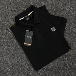Camiseta Polo 100% Algodón para Hombre, Alta Calidad, Lisa, Informal, Personalizable con Bordado, 12 Colores, Logotipo OEM, Tejido de Alta Calidad - Product Image 4