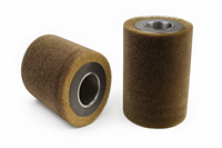 Brosse à rouleaux industrielle en laiton pour le nettoyage ou l'élimination des bavures sur l'acier, l'aluminium ou le fer, disponible à prix avantageux – Offre spéciale