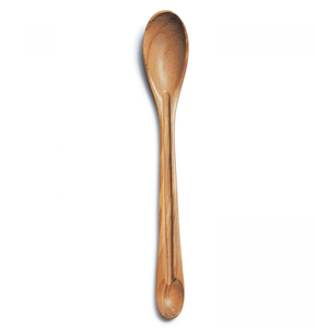 Wood Spoon <b>Mirror</b> Polish <b>Small</b> Natural Color Modern Luxury Long Handle Dishwasher Safe Eco-Friendly Household Wooden Spoon - Product Image 1