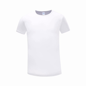 Nueva promoción al por mayor de ropa de talla grande de EE. UU. Sublimación camiseta en blanco camiseta de verano transpirable para hombres - Product Image 3