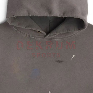 Sudaderas con Capucha para Hombre de Alta Calidad 2026, Diseño Personalizado, Cierre de Cremallera, Ligeras, Transpirables, de Algodón/Poliéster, Tejido de Invierno, ODM - Product Image 5