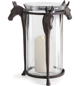 Candelabros cónicos dorados de Metal superventas de 2025, candelabros votivos de pilar de hierro y bronce, diseño elegante de linterna para boda - Product Image 3