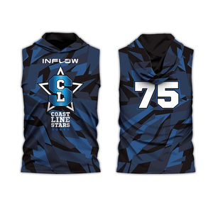 Maillots de football 7v7 à compression, vêtements de football, uniformes de football américain 7 sur 7, maillots de flag football pour adultes, imprimés haute qualité - Product Image 1