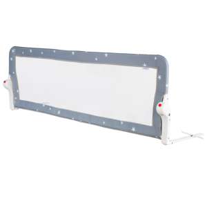 Protector de riel de cama de plástico resistente de malla transpirable plegable de 180 grados de altura ajustable para camas de niños - Product Image 3