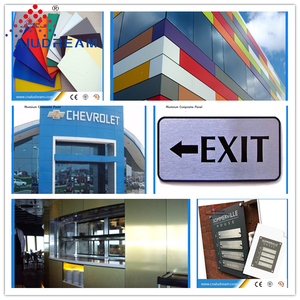 Panel de pared para fachada exterior barato, revestimiento de aluminio compuesto 4x8 3D de alto brillo - Product Image 2