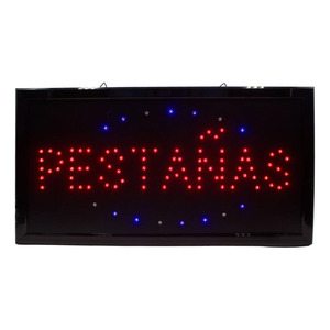 LED <b>Light</b> <b>Up</b> <b>Sign</b>, Hanging Illuminated Business <b>Sign</b> - Assorted Colors - Product Image 1